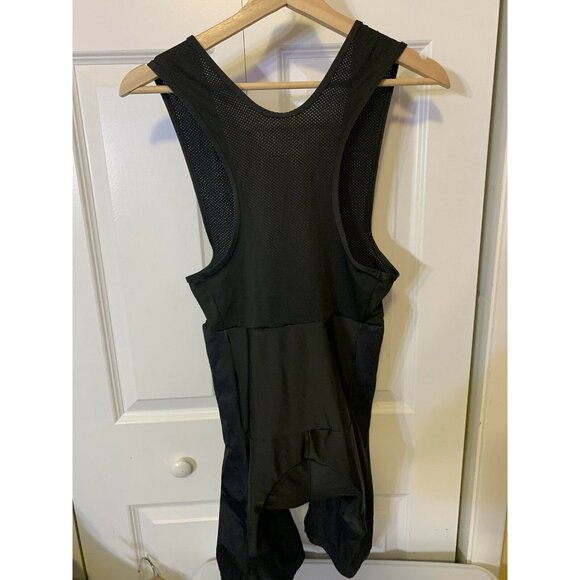 Cycling Singlet Black‎ Sz M Padded Seat Bib - Picture 5 of 5